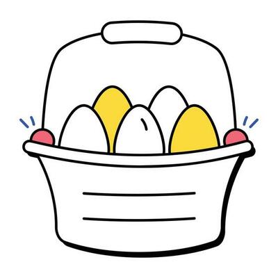 Trendy Eggs Basket