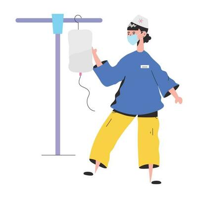 Trendy Male Nurse