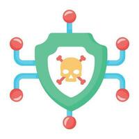 Trendy Network Hack vector