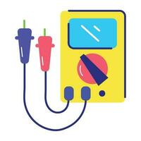 Trendy Multimeter Concepts vector