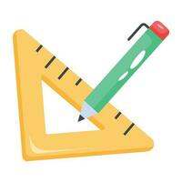 Trendy Geometry Tools vector
