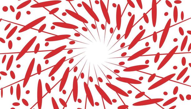 Illustration of a unique red pattern abstract background vector