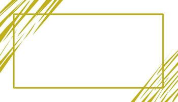 Illustration of a unique yellow pattern abstract background vector