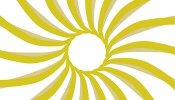Illustration of a unique yellow pattern abstract background vector
