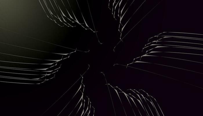 Illustration of a unique black gradient pattern abstract background