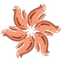 Abstract design flat element illustration vector