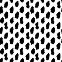 Vector seamless pattern. Abstract repetitive ornament for surface design, printing on paper and fabric. Handdrawn waves, shapes, circles, flowers, leaves, branches. Background for social media post.