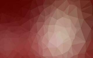 Light Red vector polygon abstract backdrop.