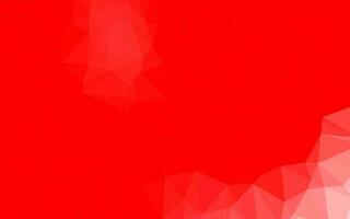 Light Red vector polygonal background.