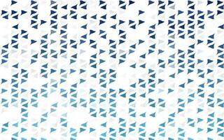 Light BLUE vector pattern in polygonal style.