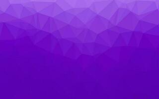 Light Purple vector low poly cover.