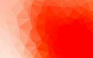 Light Red vector polygonal template.