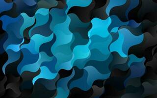 Light BLUE vector pattern with bubble shapes.