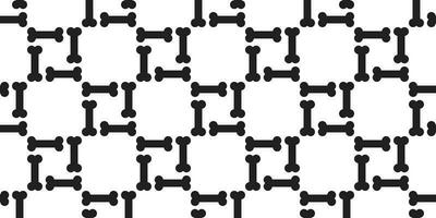 dog bone Seamless pattern Bone vector isolated illustration repeat scarf background tile wallpaper