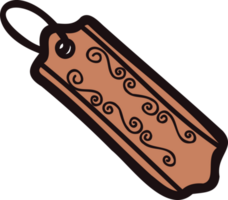 Hand Drawn price tags in doodle style png