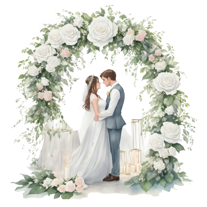 Nuestra Boda PNG para descargar gratis