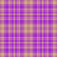 Fabric texture tartan of pattern check textile with a plaid seamless background vector. vector