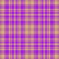 Fabric texture tartan of pattern check textile with a plaid seamless background vector. vector