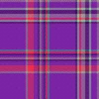 Check fabric seamless of background vector textile with a texture tartan pattern plaid.