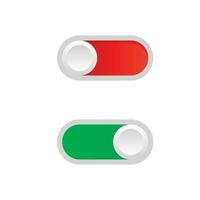 Switch button or turn on turn off power vector