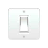 Switch button or turn on turn off power vector