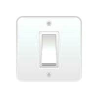 Switch button or turn on turn off power vector