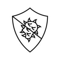 ANTIVIRUS EDITABLE AND RESIZABLE VECTOR ICON