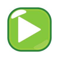 video player icon vector