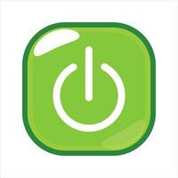 power shutdown vector icon
