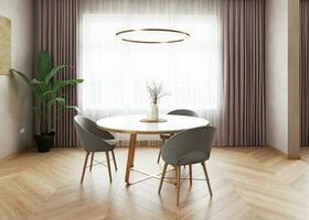 Modern dining room photo