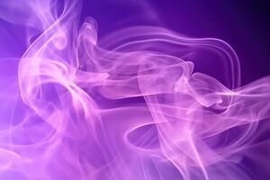 beautiful abstract smoke gradient background in purple color, photo