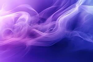 beautiful abstract smoke gradient background in purple color, photo