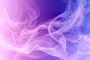 beautiful abstract smoke gradient background in purple color, photo