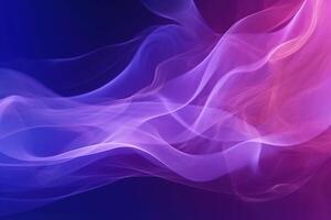 beautiful abstract smoke gradient background in purple color, photo