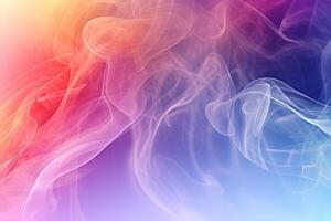 beautiful abstract smoke gradient background, photo