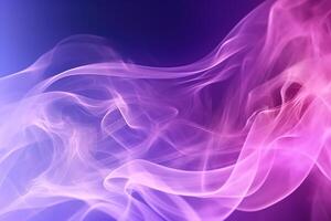 beautiful abstract smoke gradient background in purple color, photo