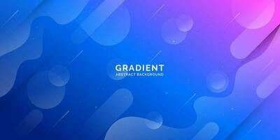 Blue and Pink Background, Gradient Abstract Background, Full color abstract background vector