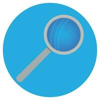 Magnifying glass icon vector