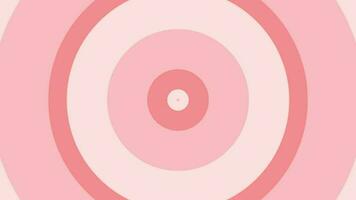 rosa cerchio tunnel senza soluzione di continuità video sfondo