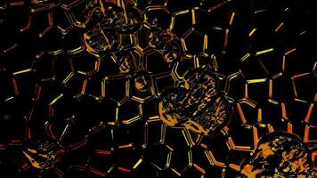 Abstract Split Cracked Surface Background Digital Rendering photo