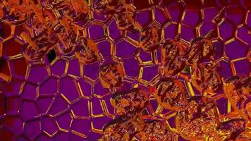 Abstract Split Cracked Surface Background Digital Rendering photo