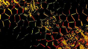 Abstract Split Cracked Surface Background Digital Rendering photo