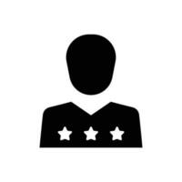 User rating icon vector