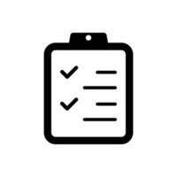 Audit test icon vector