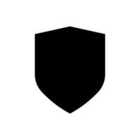 icono de escudo de seguridad vector