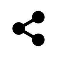 Share, link icon vector