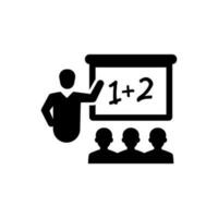 teaching icon suitable for any type of design project vector