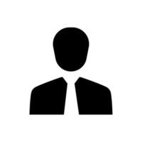 Businessman icon suitable for any type of design project vector
