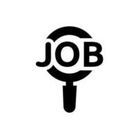 Online Job Search Icon vector