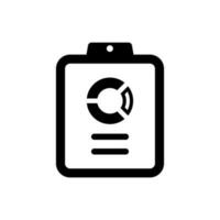 Graphical Report Icon vector